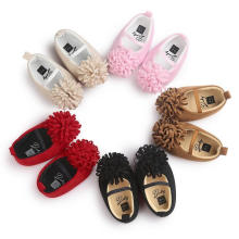 5 Farbe Baumwolltuch weiche Sohle Babyschuhe Infant Kleinkind Mokassins